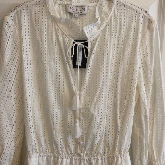 Brand new Rachel Zoe eyelet romper - Picture 3 of 7